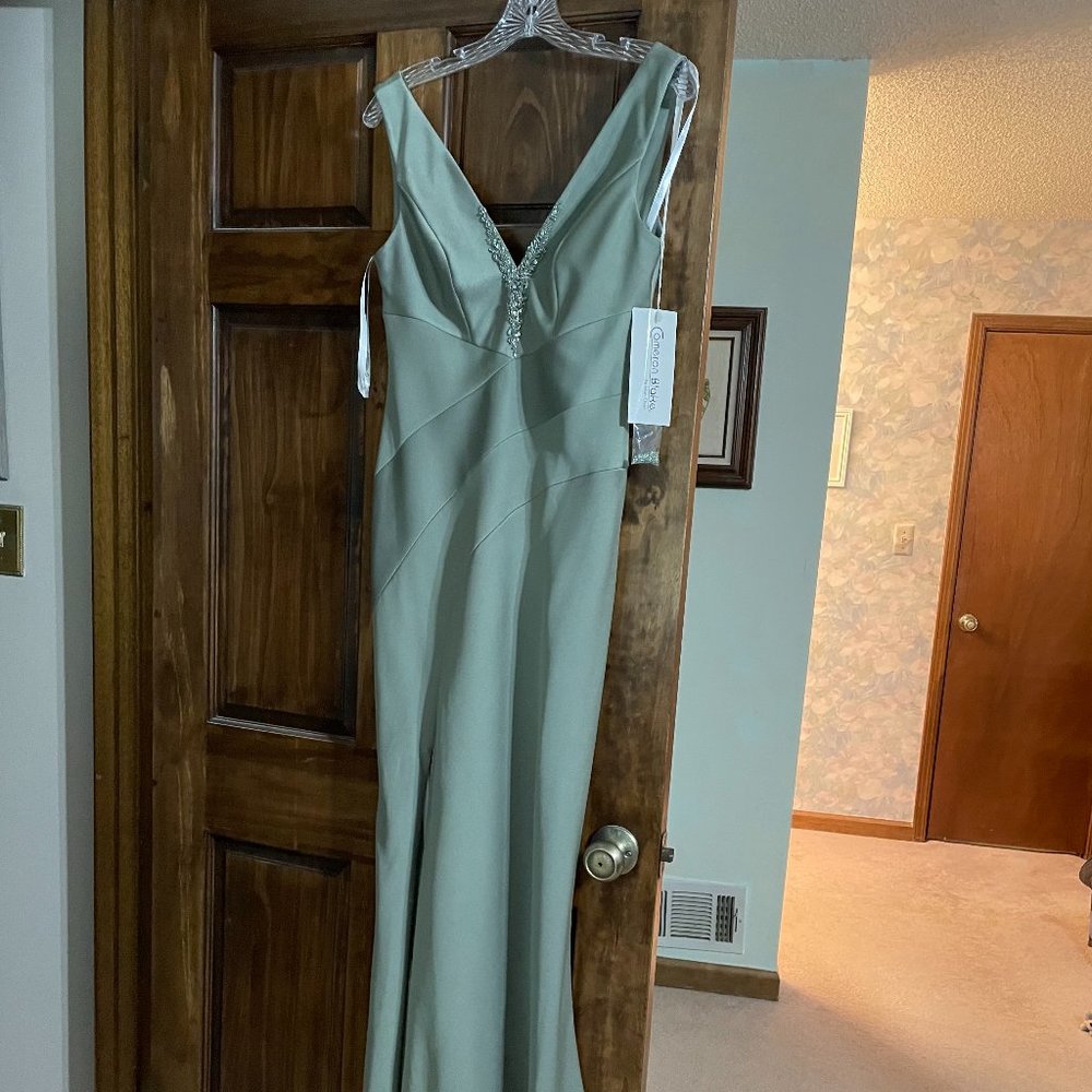 Carmen Blake by Mon Cheri Dress and matching scarf